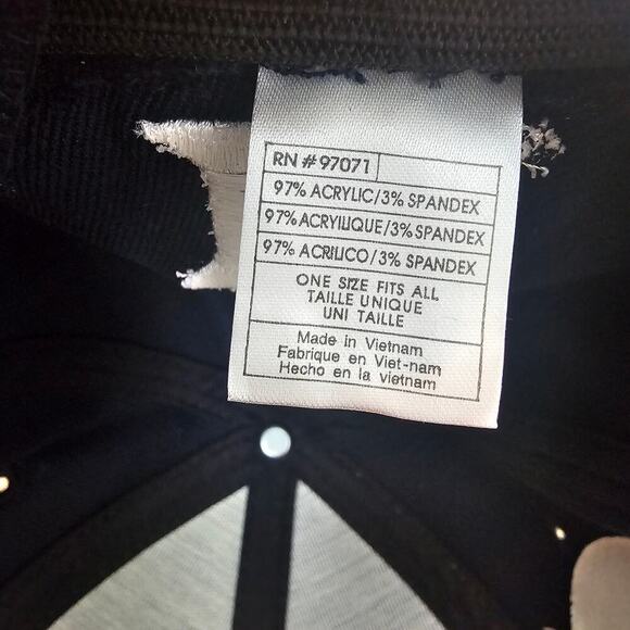 Vintage Duke Blue Devils Fitted Hat Cap 90s Dark Blue 3D Embroidered NCAA Retro - Picture 9 of 9